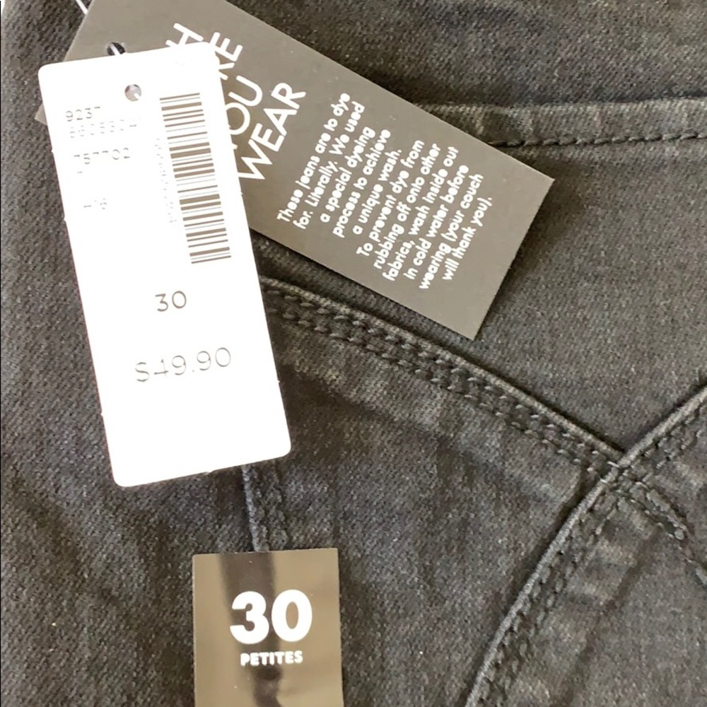 NWT Black “R” Jeans - Picture 6 of 7